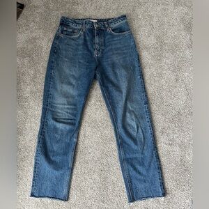 Topshop Blue Denim Jeans